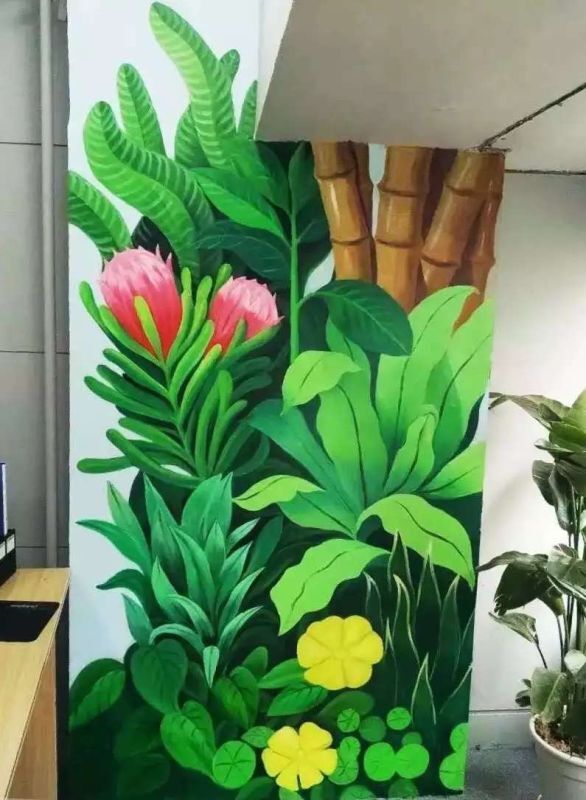 校園繪畫(huà)，室內(nèi)裝飾畫(huà)