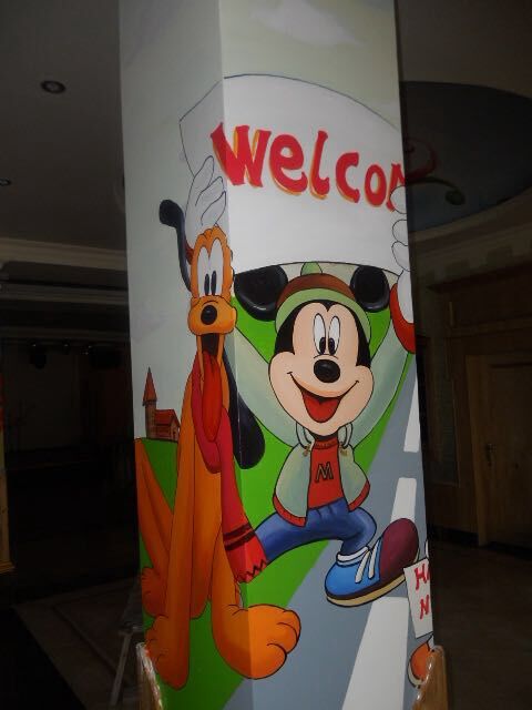 校園繪畫(huà)，室內(nèi)裝飾畫(huà)